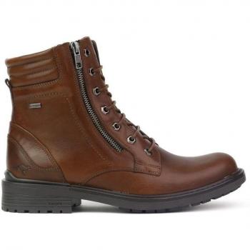 Botas de hombre Kangaroos K31413 en piel impermeable color camel