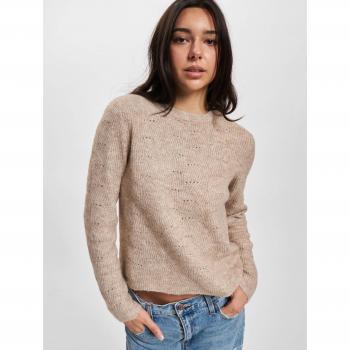 Sudadera Only ONLLOLLI Beige Regular Fit para Mujer
