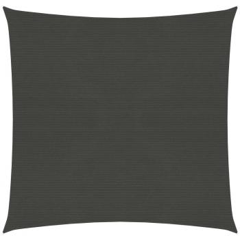 Vela de Sombra HDPE Antracita 160g/m² 4,5x4,5 m