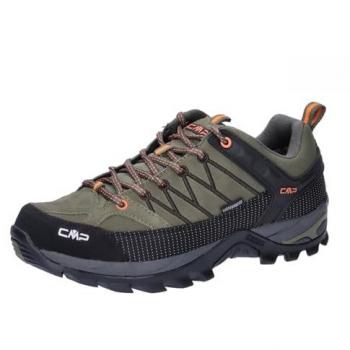 Zapatillas de montaña CMP Rigel Low Trekking Shoes WP para hombre, color oliva, talla 42, impermeables