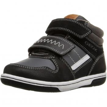 Geox B Flick Boy C, Botines de Senderismo Para Bebés, Negro