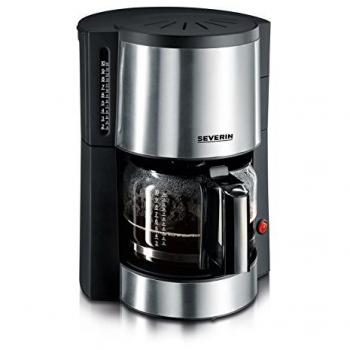 Severin KA 4312 - Cafetera, 1000 W, color gris mate y negro