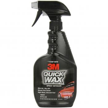 3M, Quick Wax – contiene carnaúba – Botella de Atomizador – 473 ml.