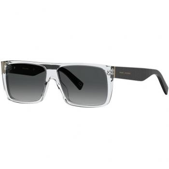 Marc Jacobs Transparent Black/Grey Shaded Sunglasses, Unisex, Size: 57 MM