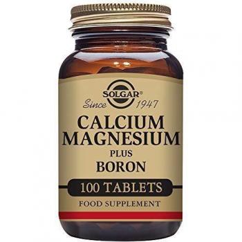 Solgar Calcium Magnesium Plus Boron 100 Tablets
