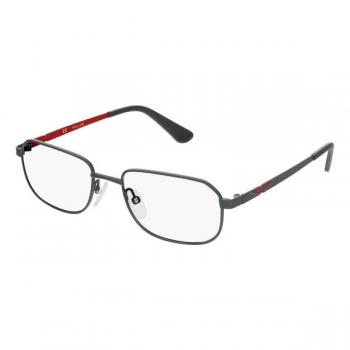 Police Stylish Eyeglasses Vk561, Gray Unisex, Size: 49 MM