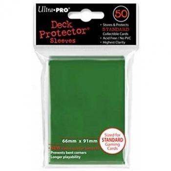 Funda Protectora Ultra PRO Verde - 50 Pochettes para Cartas Coleccionables