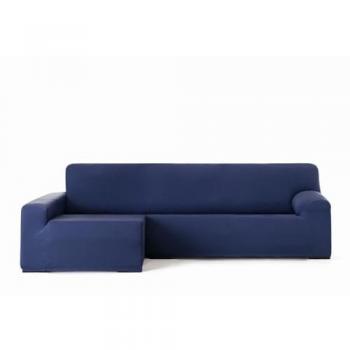 Funda Chaise Longue Brazo Largo Izquierdo Bielástica Bronx Azul 170 x 110 x 310 cm