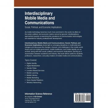Comunicación Móvil Interdisciplinaria: Implicaciones Sociales, Políticas y Económicas (Avances en Tecnologías Inalámbricas y Telecomunicaciones) - Tapa Dura