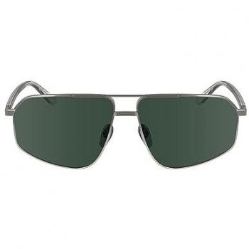 Calvin Klein CK23126S Unisex Stylish Sunglasses - Matte Light Gunmetal Charcoal Black, 59 MM