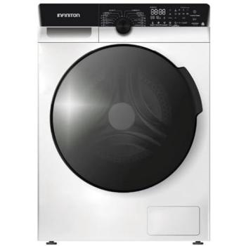 Lavadora Inverter Infiniton WM-A125B, 12 kg, 1400 rpm, A++, Display LED Táctil, Blanco, con Vapor Care y Sensores de Estabilidad