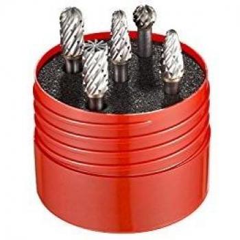 Dormer Rotary Burr Set, Set of 5
