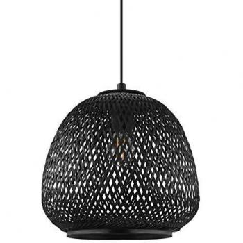 Lámpara Colgante Eglo Dembleby LED Negro 1xE27