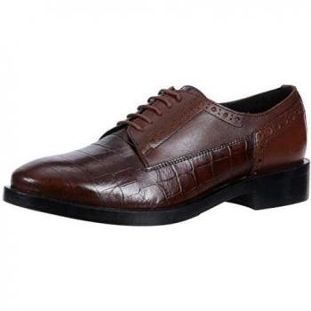 Geox Donna Brogue B, Zapatos de Cordones Derby Mujer,