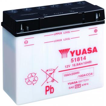 Yuasa 51814 (CP) motocicleta y Powersport recargable