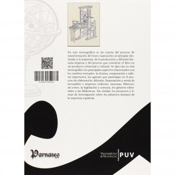 María Haro Cortés José Luis Canet Texto Edición y Público Lector en los Albores de la Imprenta Editorial PUV