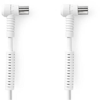 Cable coaxial NEDIS de 1.50 m con conector hembra IEC redondo blanco