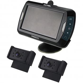 ProUser 16251 Juego de marcha atrás digital 4.3 Monitor con 2 Cámaras