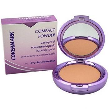 Polvo Compacto Camuflaje Impermeable para Pieles Secas y Sensibles - Tono 02 Covermark