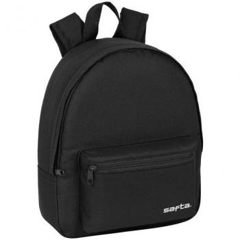 Mini Mochila Safta Negra 27x32x10cm