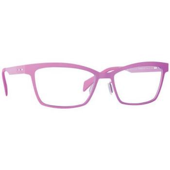 Italia Independent II 5029 016.000 Women’s Eyeglasses Pink Size 53 - Blue Light Block Available