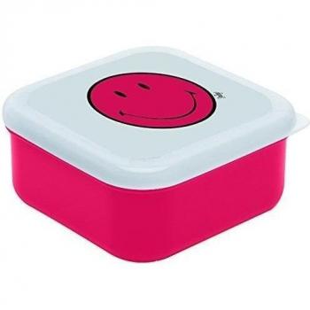 zakdesigns 6662 - 0401 Smiley caja de Sandwich plástico rojo/blanco 45 x 35 x 25 cm)