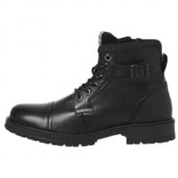 Jack & Jones Dexter Leather Boots Anthracite Men Size 42