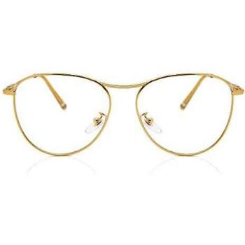 Retrosuperfuture NUMERO 60 DWC Men's Eyeglasses Gold Size 55 - Blue Light Block Available