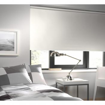Estor Enrollable Opaco 120x180cm Liso Blanco
