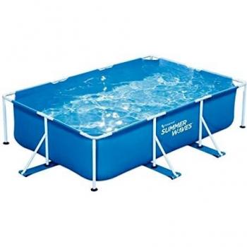 Piscina Rectangular Inflable Summer Waves 300 x 200 x 75 cm