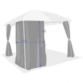 Cenador Sawara Ecru 3x3m en Olefina