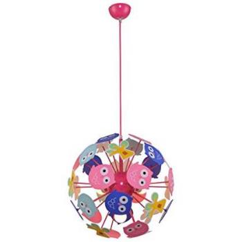 Lámpara Colgante Infantil Rabalux Birdy E14 3X Máx 40W Metal IP20