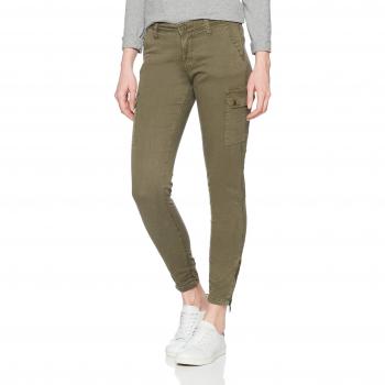 Le Temps des Cerises Women's Cargo Pants Army Khaki Military
