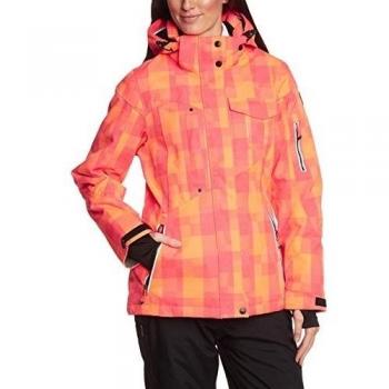Killtec Funktionsjacke mit abzipbarer Kapuze Shalen - Chaqueta de esquí para mujer, color rosa, talla 44
