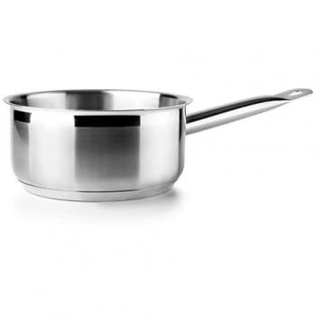 Cazo Inox Ebbe 20 Cm Ibili, Acero inoxidable 18/10, Apto para inducción