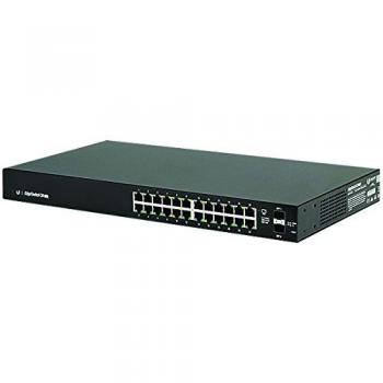 Ubiquiti Networks Edgeswitch 24 Gigabit RJ45 Ports, Mounts, DC Power,