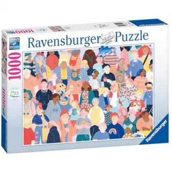 Puzzle Ravensburger de 1000 Piezas - Gente y Monumentos para Adultos, Ideal para Enmarcar