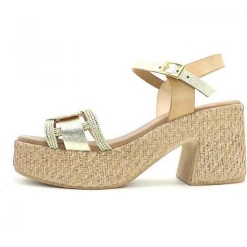 Sandalia PORRONET Mujer Natural / Platino (Mod: 3061)