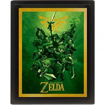 Cuadro 3D The Legend of Zelda