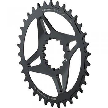 E13 CR20-DIR .34. K. M-Plato de Bicicleta, Color Negro