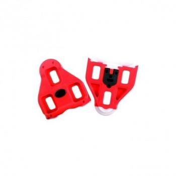 LOOK Delta Bi-Material Road Cleats 9 Degree Float - Red