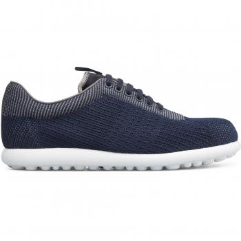 CAMPER Pelotas XLite Men's Casual Cotton Sneakers - Blue, Size 42/9
