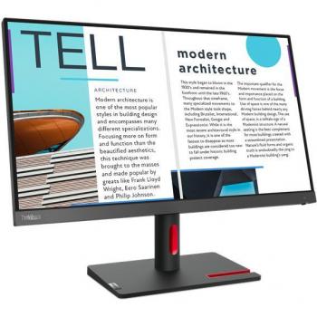 Lenovo ThinkVision S25e-30 Monitor LED 24.5 Full HD 1920 x 1080 VA 75Hz Gris
