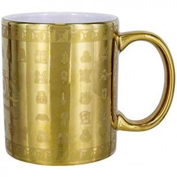 Paladone The Legend of Zelda Glossary - Taza de cerámica para té de café y té, forma única y súper divertida de beber tu bebida favorita, 1 paquete de 1