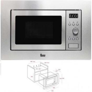 Teka MWE204FI Microondas, Multicolor