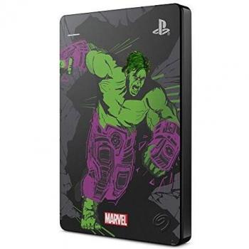 Seagate Game Drive para PS4 2 TB, Disco Duro portátil Externo HDD: USB 3.0, Avengers Special Edition – Hulk, compatible con PS4 y PS5