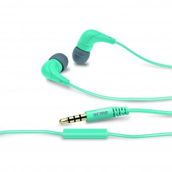 Acme HE15B Groovy - Auriculares con micrófono, color azul