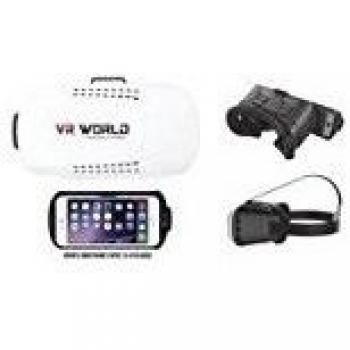 Gafas de Realidad Virtual Vr World - ART1081. Compatibles con IOS y Android. Lentes fabricadas en cristal, no plástico.