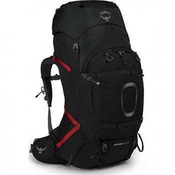 Osprey Aether Plus 70 Expedition Backpack, S/M - 68L Black