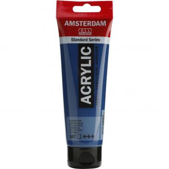 ACRILICO AMSTERDAM 120 ml (557) AZUL VERDOSO